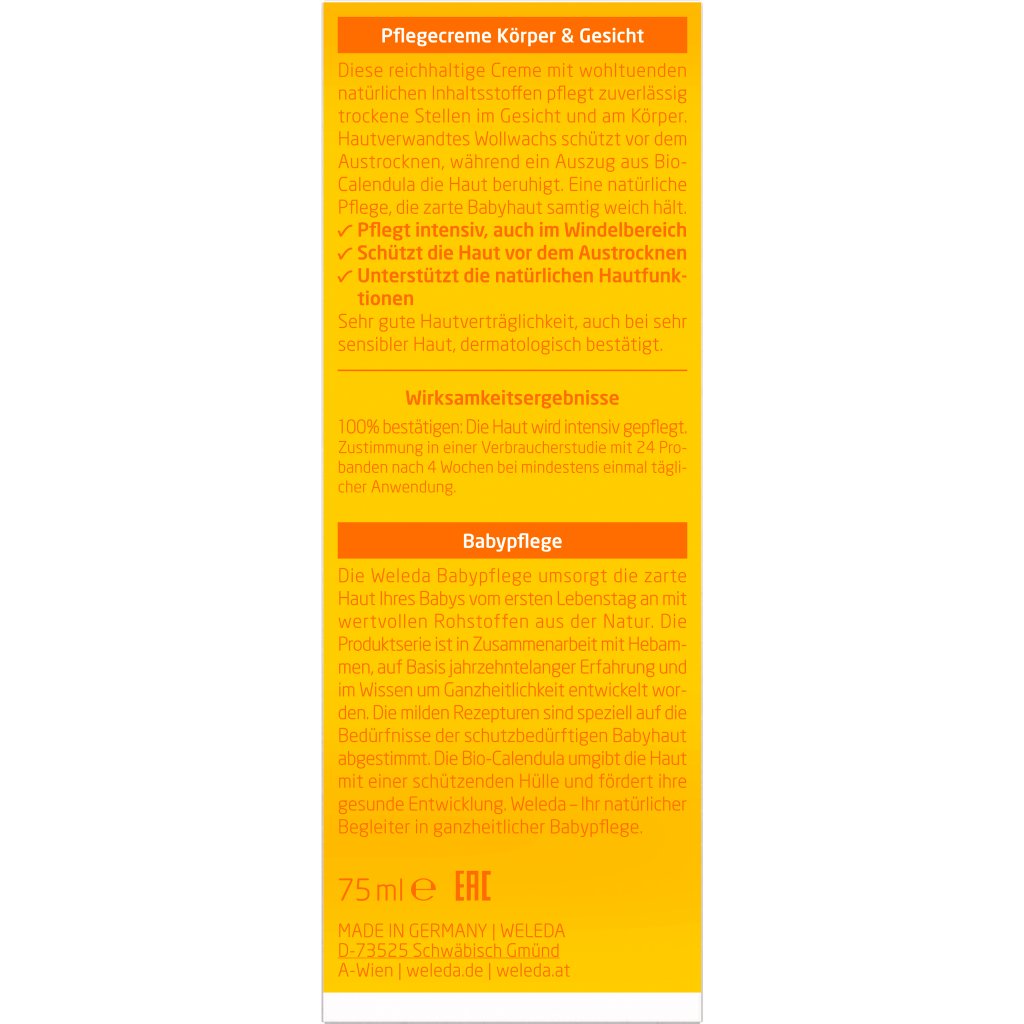 WELEDA Calendula Pflegecreme Körper & Gesicht