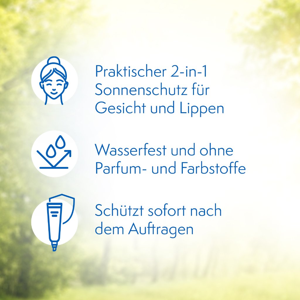 LADIVAL Aktiv Sonnenschutz Gesicht&Lippen LSF 50+