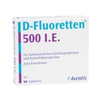 D FLUORETTEN 500 Tabletten