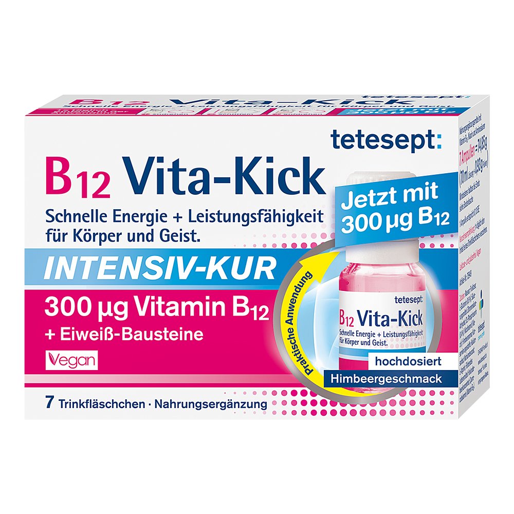 TETESEPT B12 Vita-Kick 300 μg Intensiv-Kur TRA
