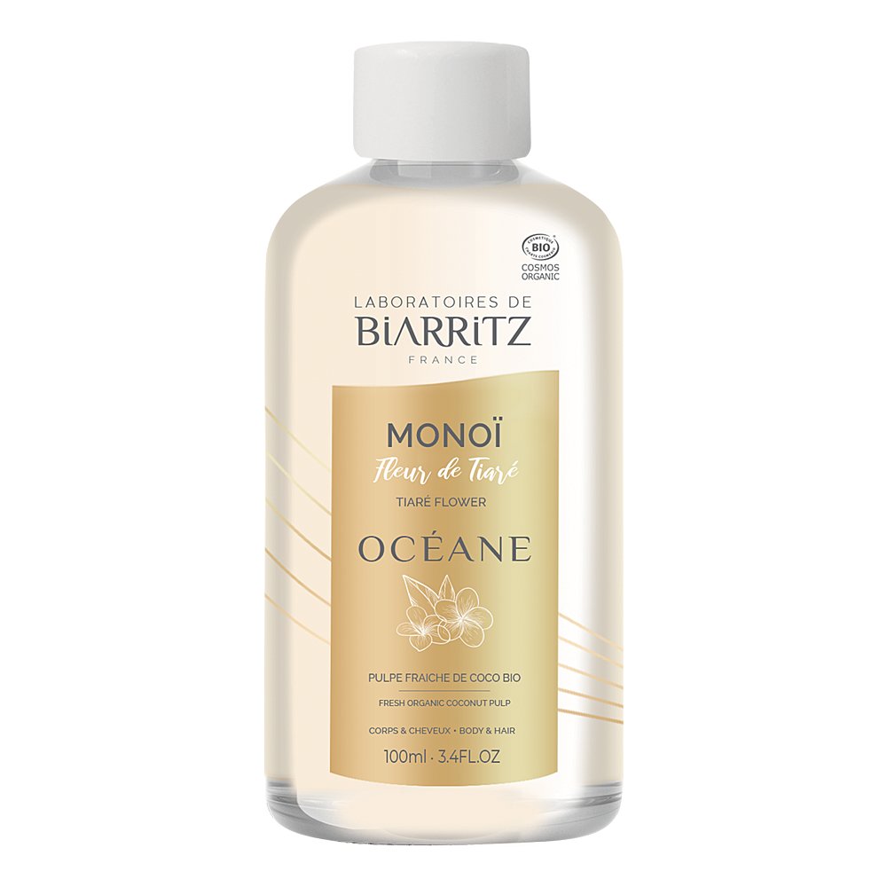 MONOI Pflegeöl Bio Haar/Körper Tiare-Blumen