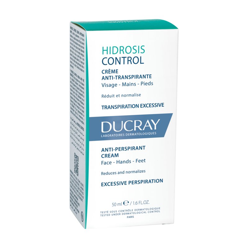 Ducray HIDROSIS Control Anti–Transpirant Creme Gesicht, Hand, Fuß