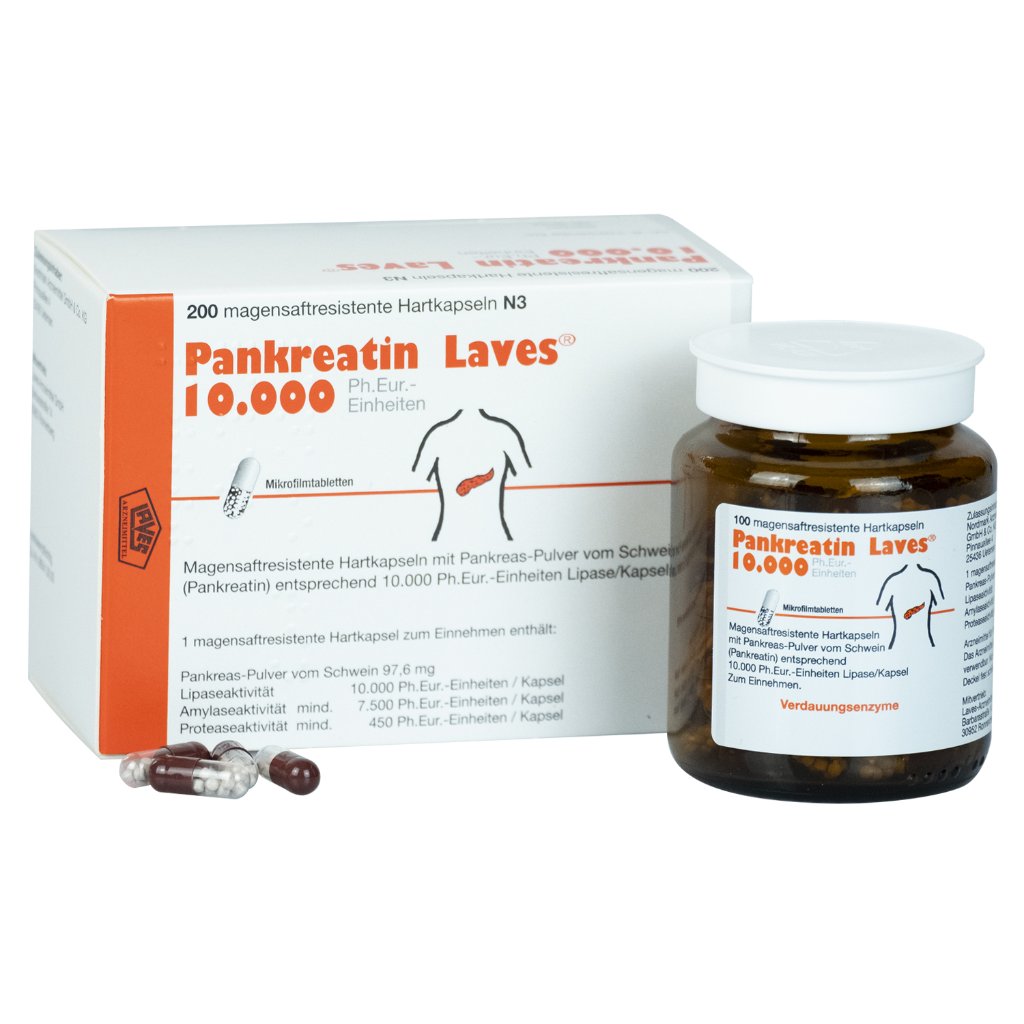 Pankreatin Laves® 10.000 Ph.Eur.­Einheiten