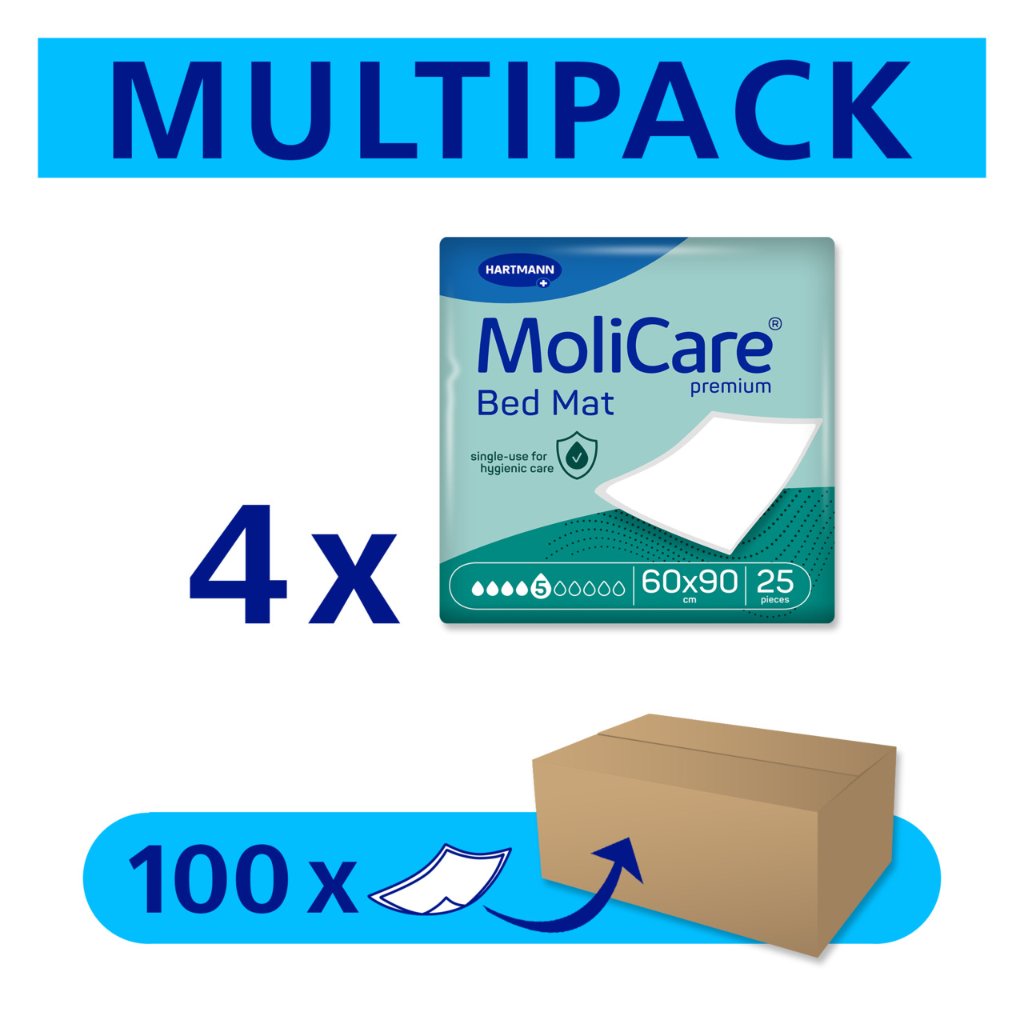 MOLICARE Premium Bed Mat 5 Tropfen 60x90 cm