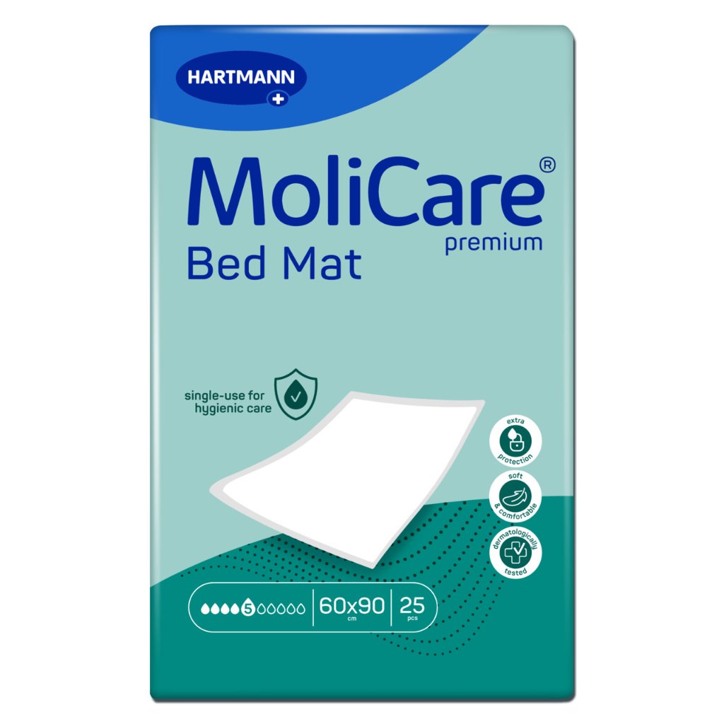 MOLICARE Premium Bed Mat 5 Tropfen 60x90 cm