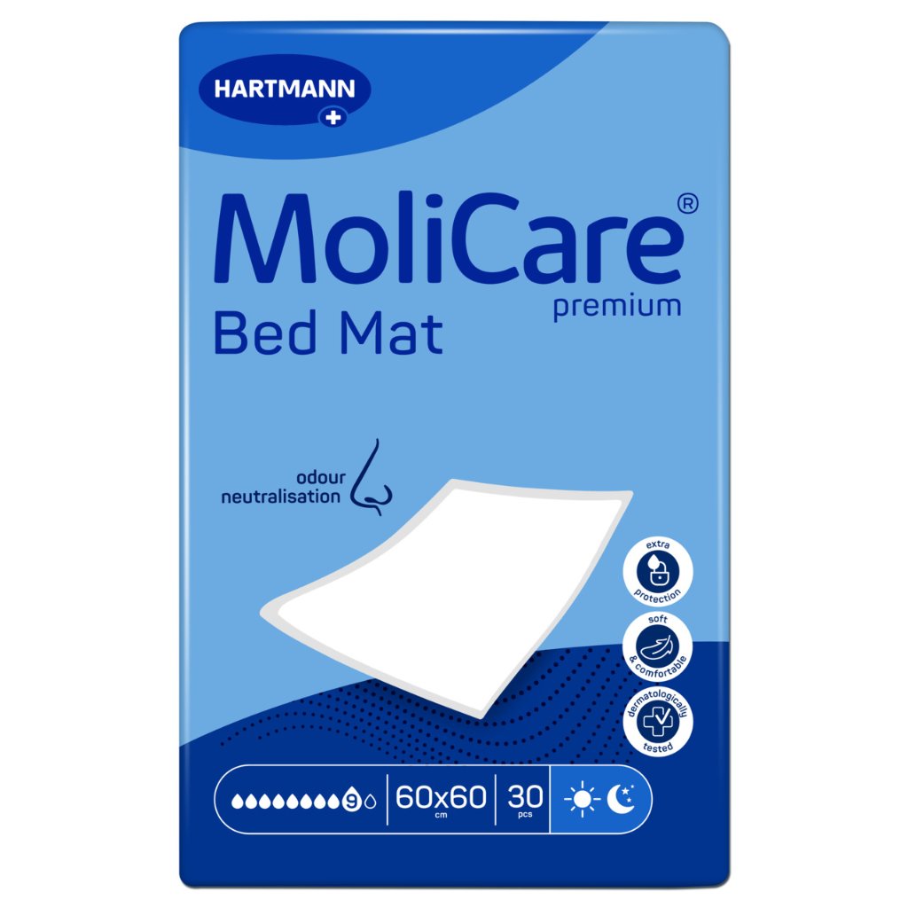 MOLICARE Premium Bed Mat 9 Tropfen 60x60 cm
