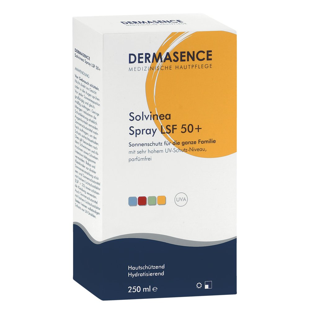 DERMASENCE Solvinea Spray LSF 50+, 250 ml