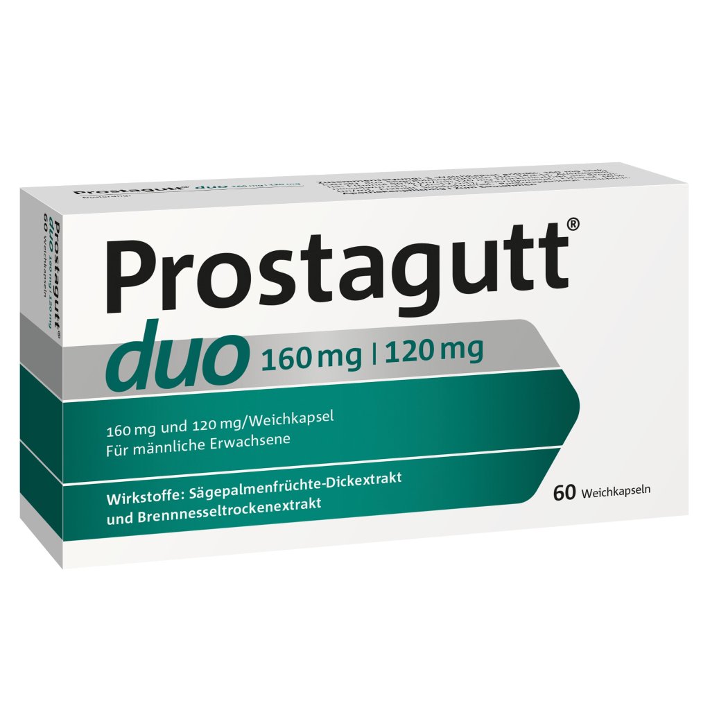Prostagutt® duo 160 mg/120 mg Weichkapseln 60 Stück