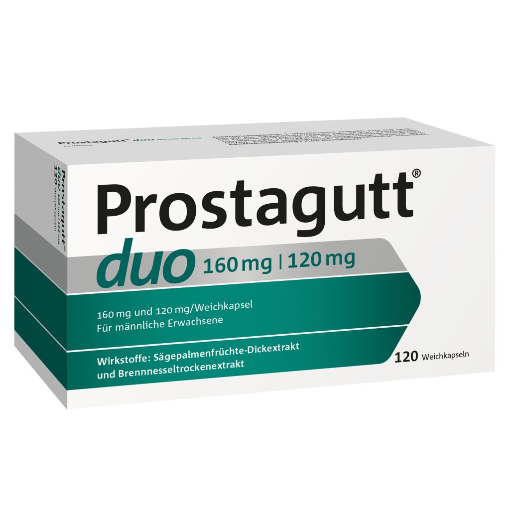 Prostagutt® duo 160 mg/120 mg Weichkapseln 120 Stück