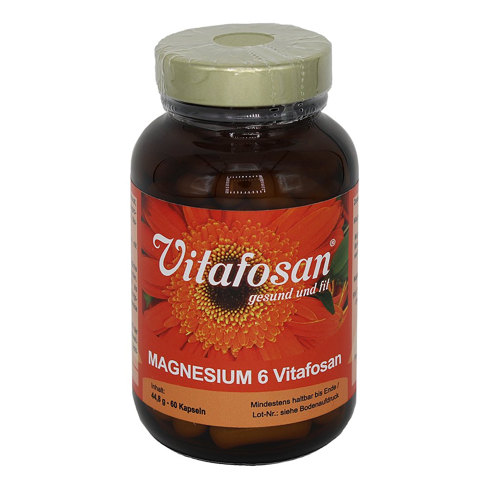 MAGNESIUM 6 Vitafosan Kapseln