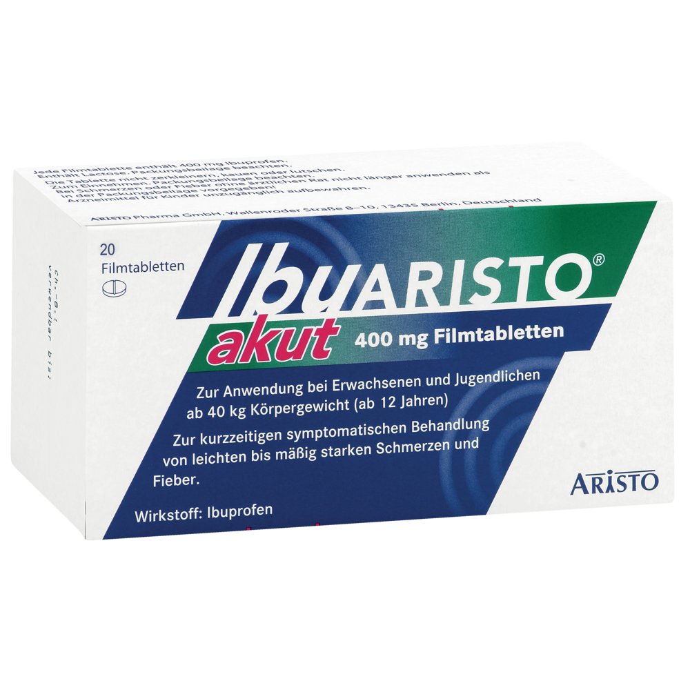 IBUARISTO akut 400 mg Filmtabletten
