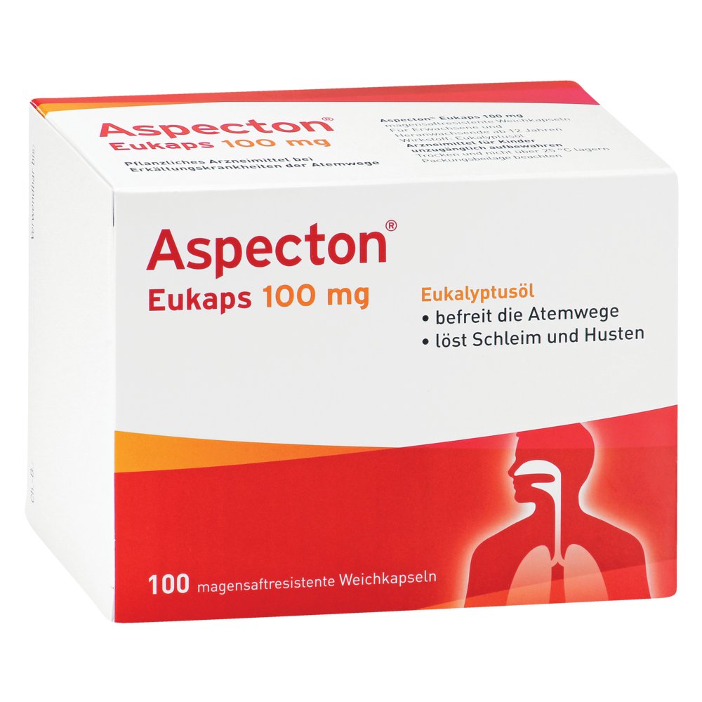 ASPECTON Eukaps 100 mg magensaftres.Weichkapseln