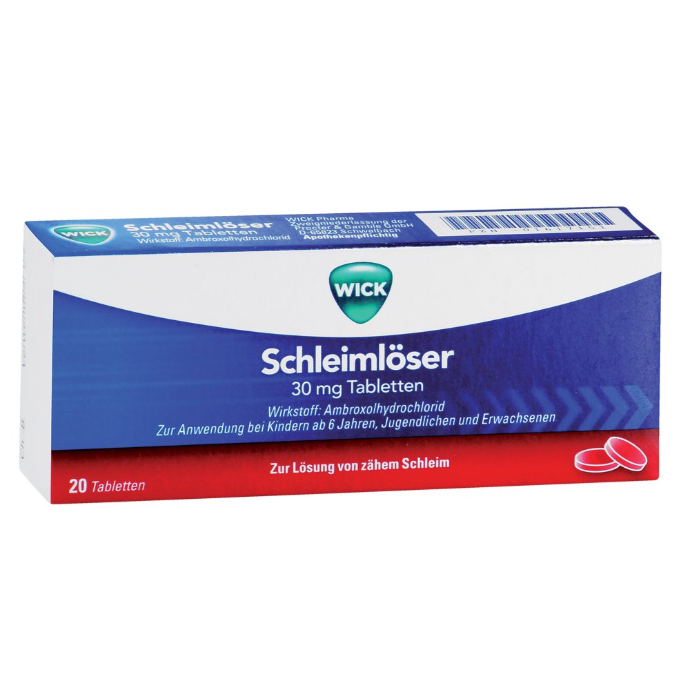 WICK Schleimlöser 30 mg Tabletten