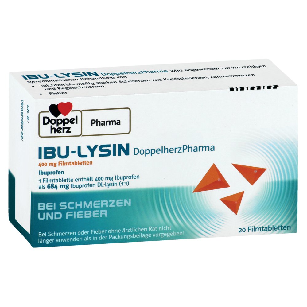 IBU-LYSIN DoppelherzPharma 400 mg Filmtabletten