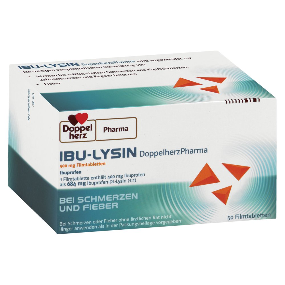 IBU-LYSIN DoppelherzPharma 400 mg Filmtabletten