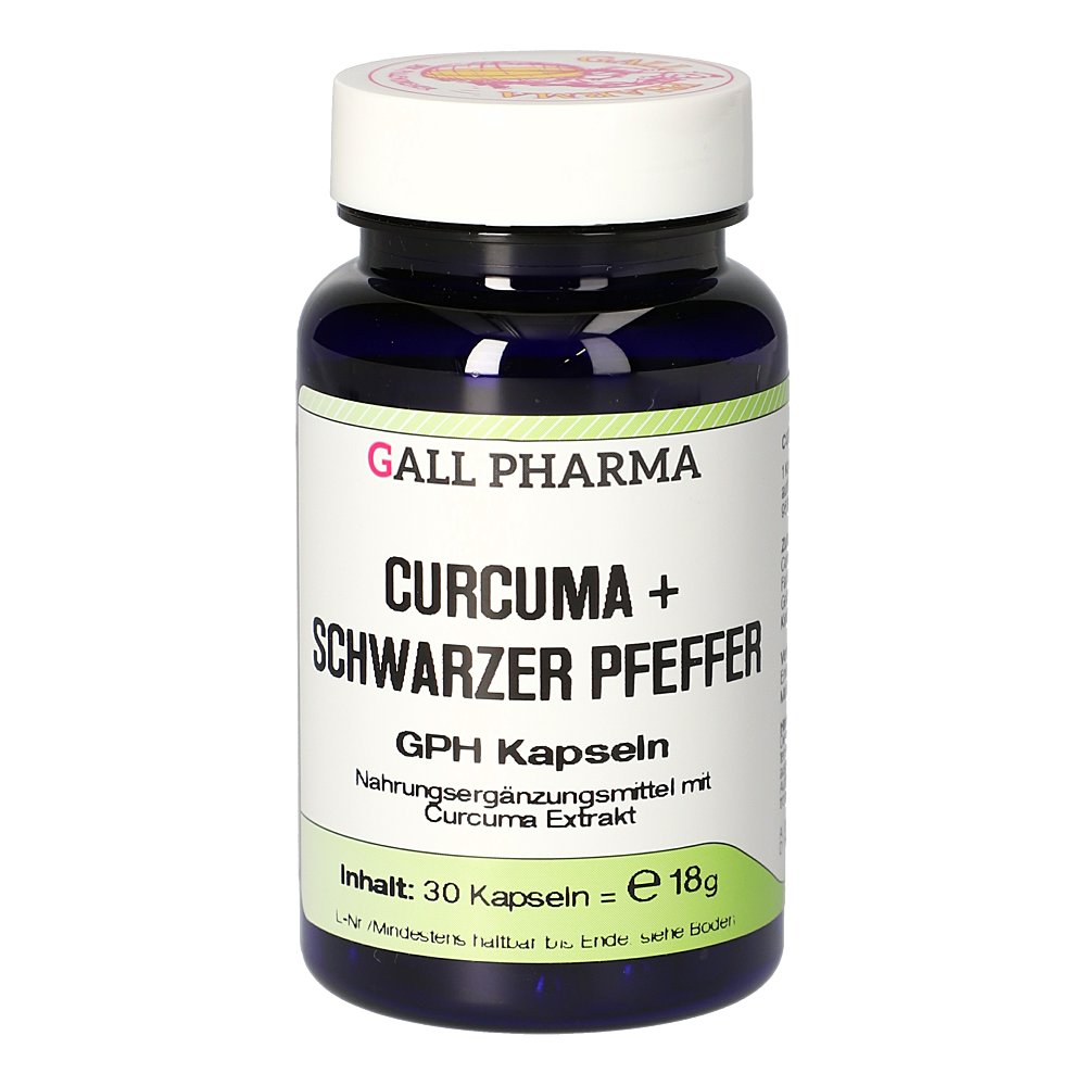 CURCUMA+SCHWARZER Pfeffer GPH Kapseln