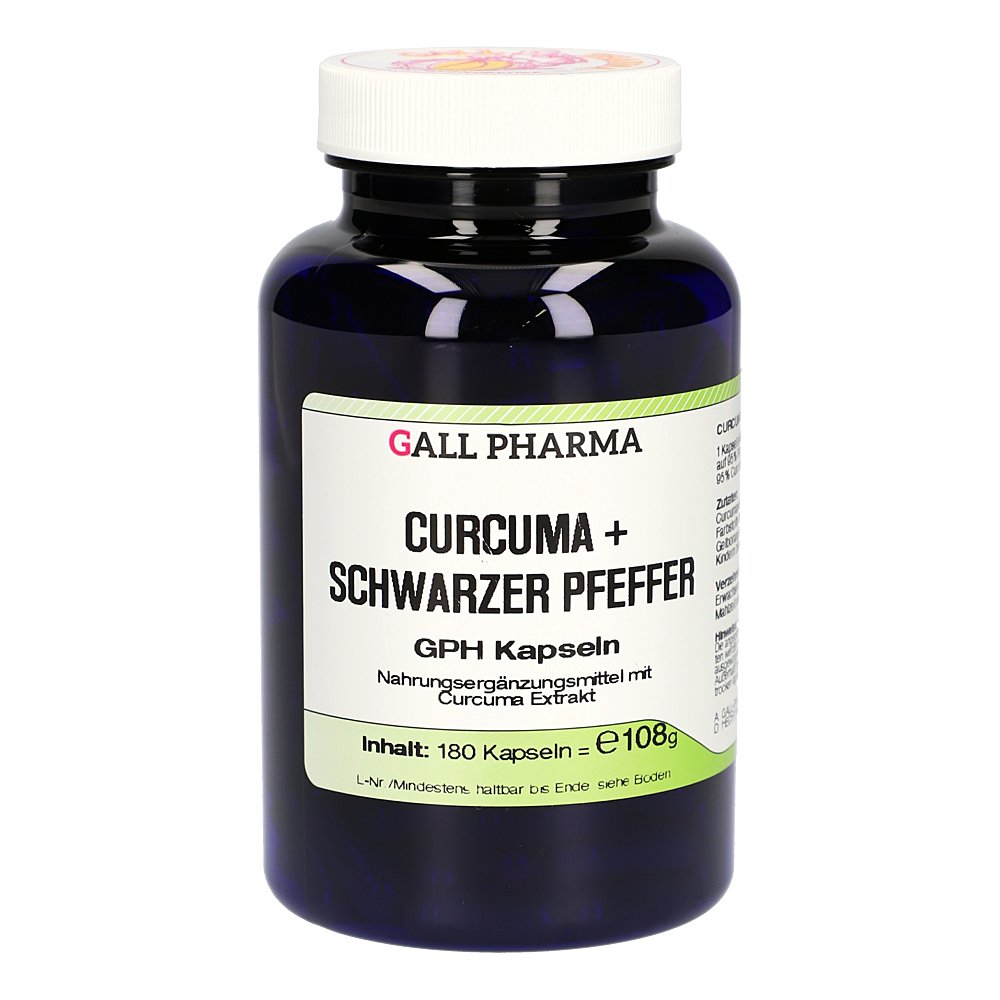 CURCUMA+SCHWARZER Pfeffer GPH Kapseln