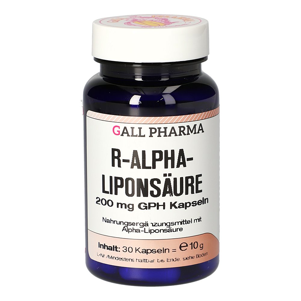 R-ALPHA-LIPONSÄURE 200 mg GPH Kapseln