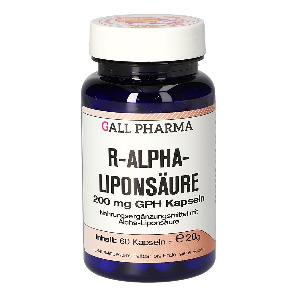 R-ALPHA-LIPONSÄURE 200 mg GPH Kapseln