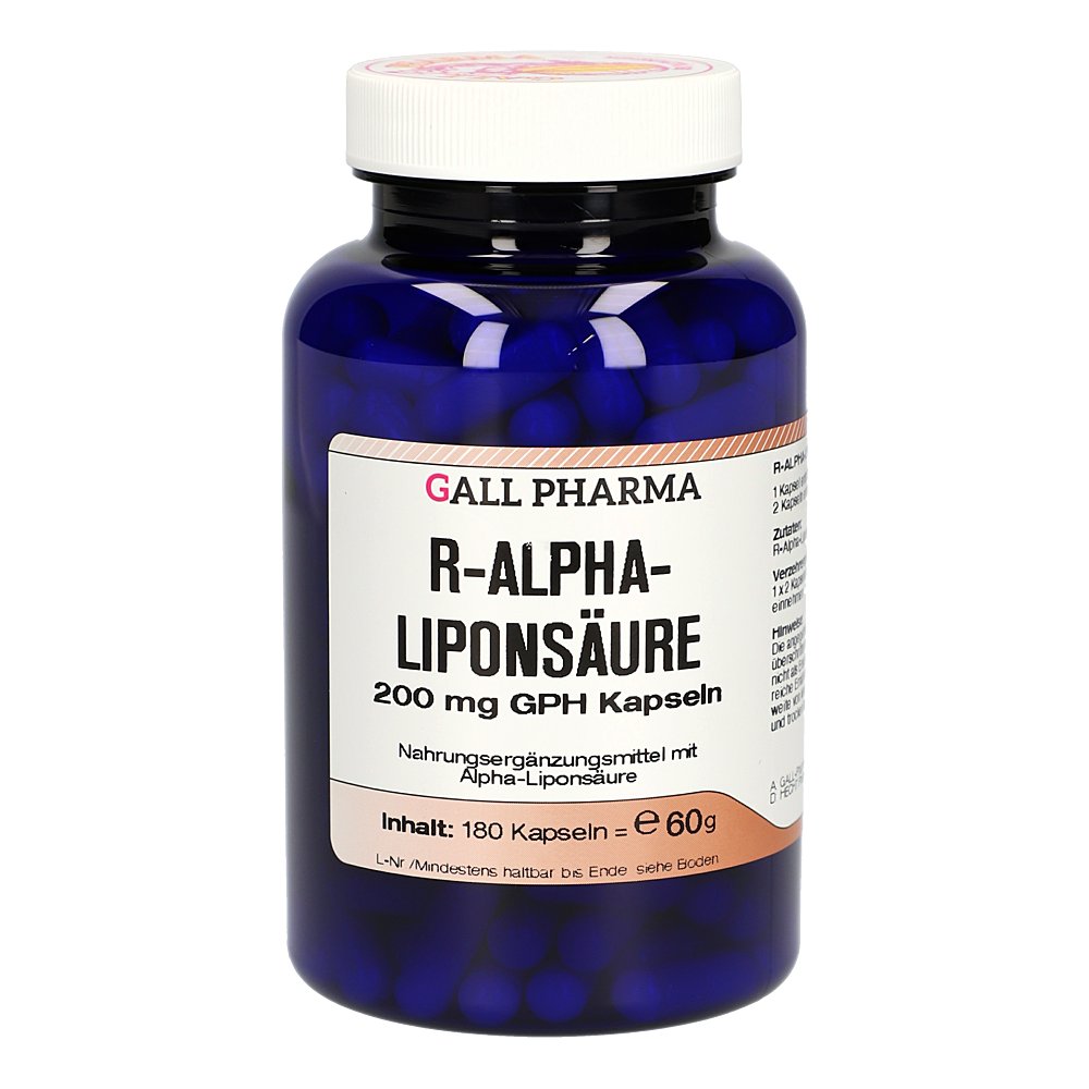 R-ALPHA-LIPONSÄURE 200 mg GPH Kapseln