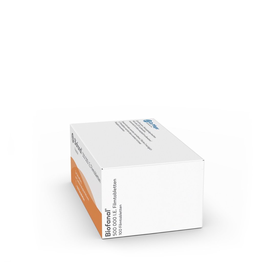 BIOFANAL 500 000 I.E. Filmtabletten