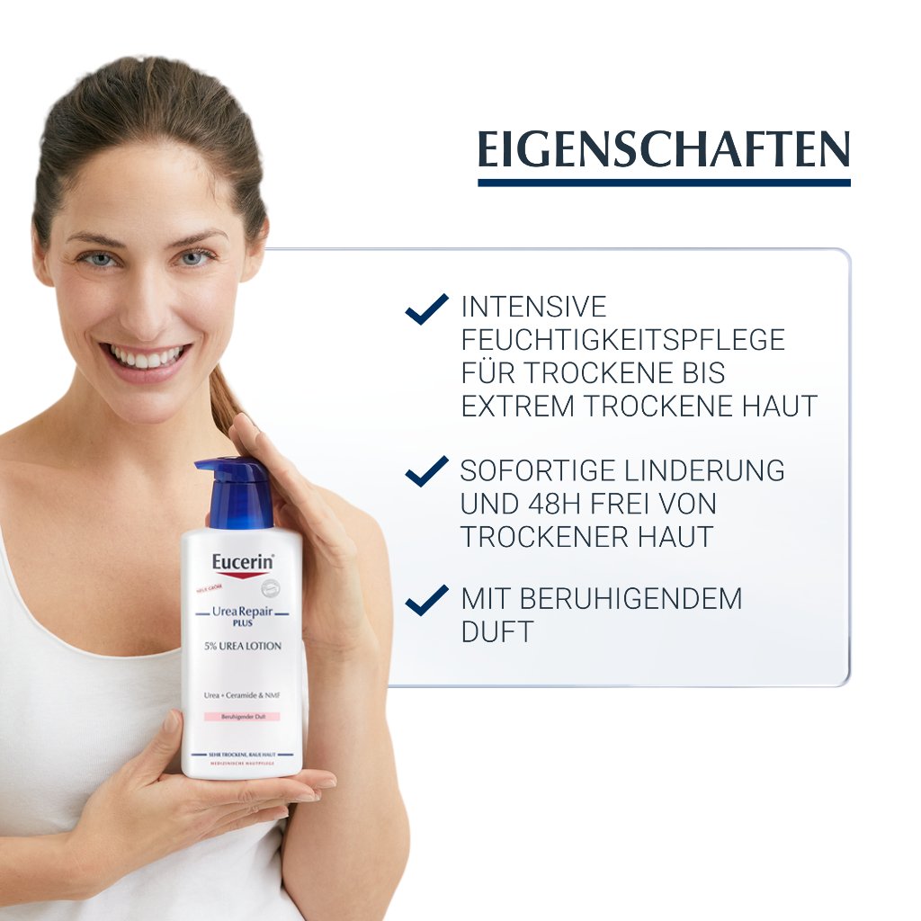 EUCERIN UreaRepair PLUS Lotion 5% mit Duft