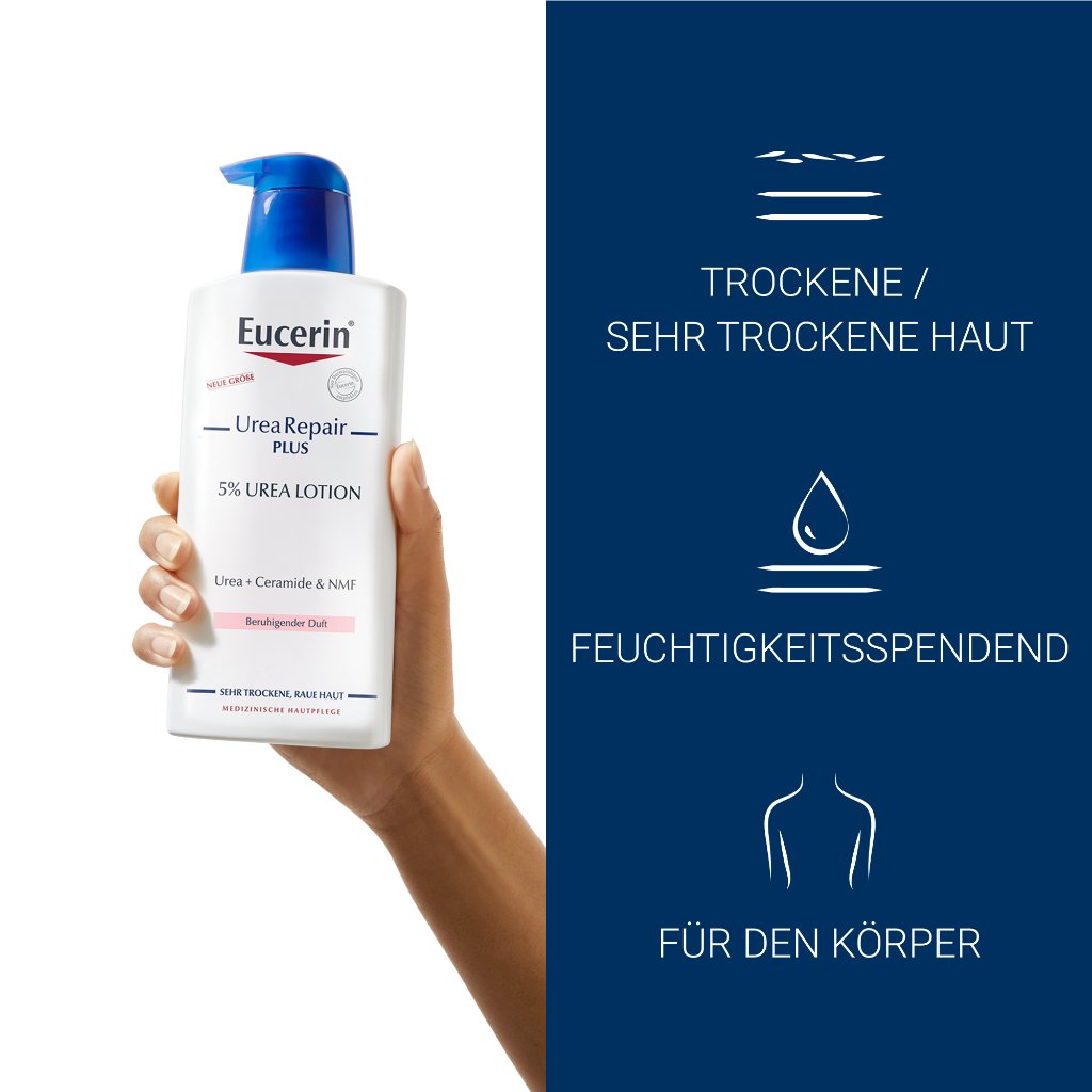 EUCERIN UreaRepair PLUS Lotion 5% mit Duft