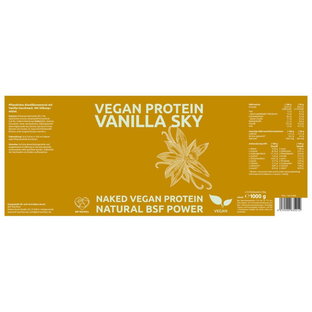 Vegan Protein Vanilla Sky