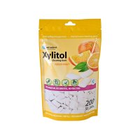 MIRADENT Xylitol Chewing Gum fresh fruit Refill