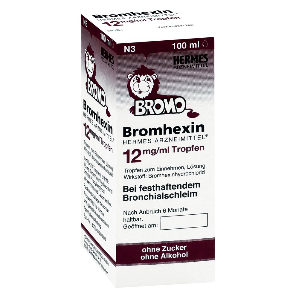 BROMHEXIN Hermes Arzneimittel 12 mg/ml Tropfen