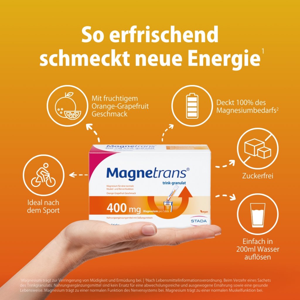 MAGNETRANS 400 mg trink-granulat