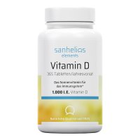 SANHELIOS Vitamin D 1.000 I.E. Tabletten