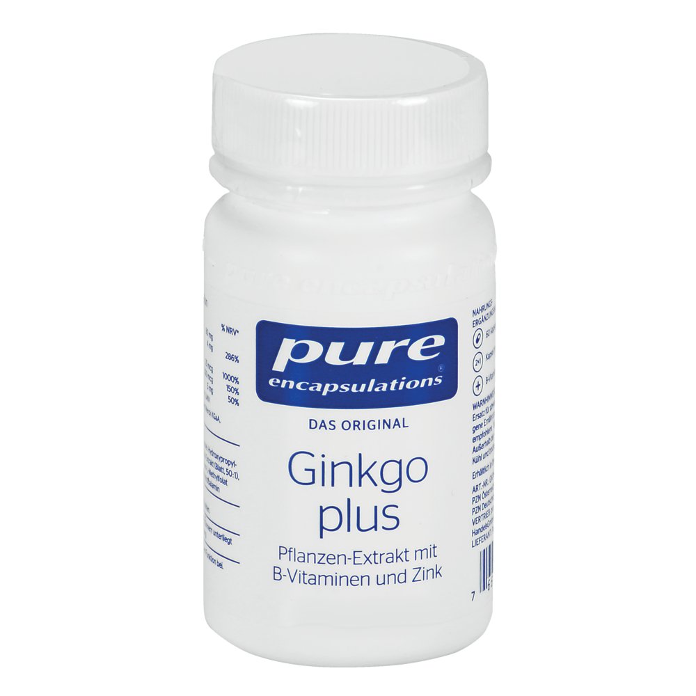 PURE ENCAPSULATIONS Ginkgo plus Kapseln