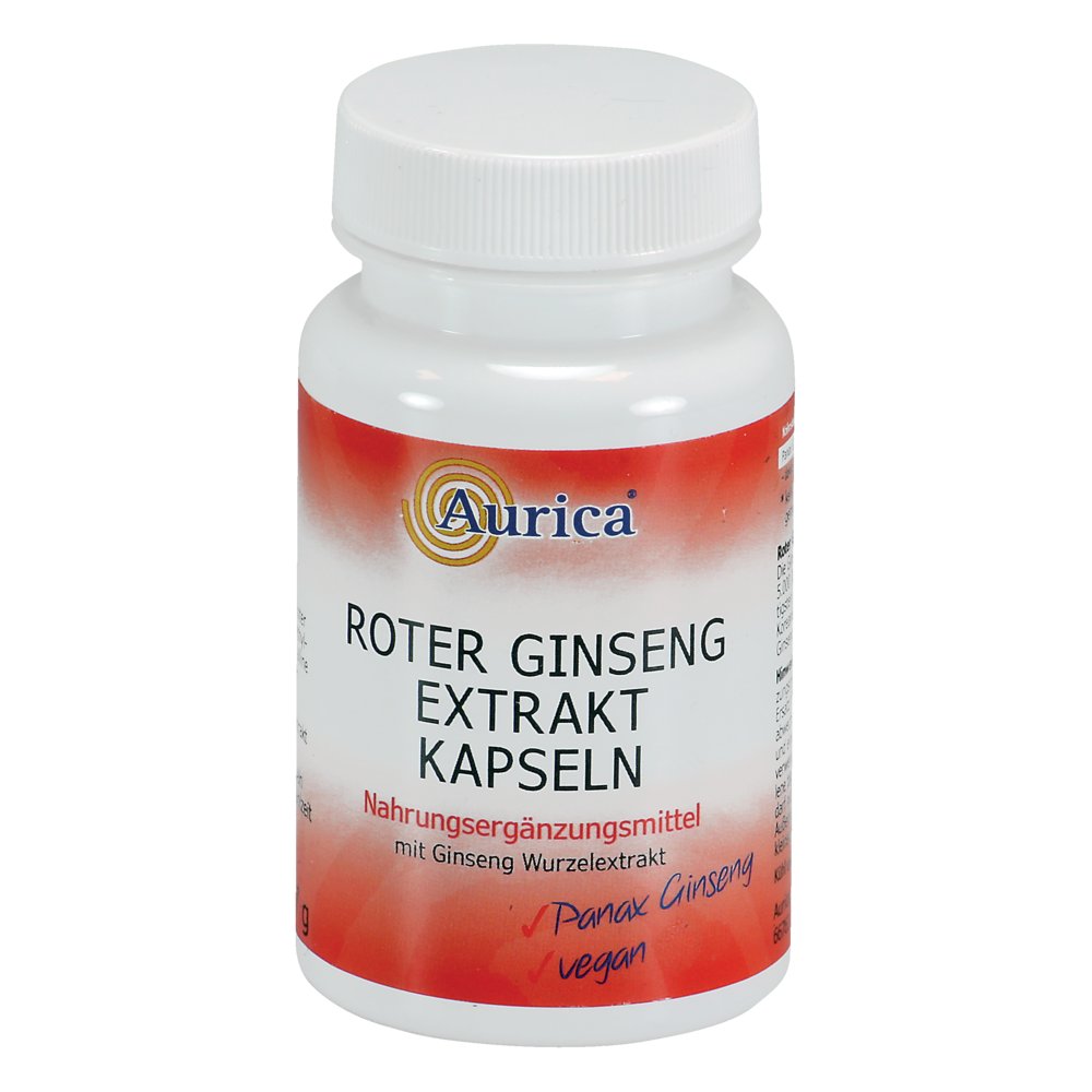 ROTER GINSENG Extrakt Kapseln 300 mg