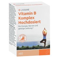 LIVSANE Vitamin B Komplex hochdosiert NEU Ret.-T.
