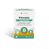 Vitamin B Komplex hochdosiert, 60 Tabletten