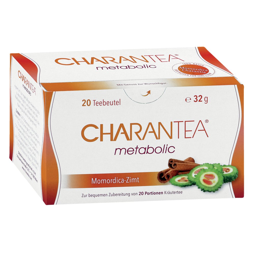 CHARANTEA metabolic Zimt Kräutertee Filterbeutel