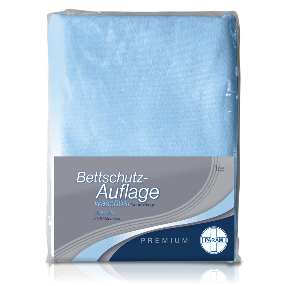 PARAM PREMIUM Bettschutzauflage waschbar 85 x 90 cm