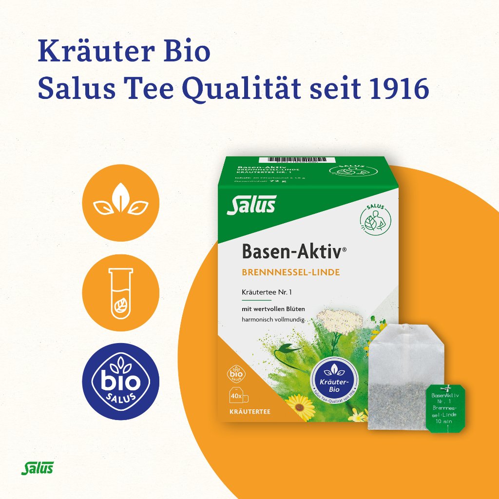 Basen-Aktiv ® Kräutertee Nr. 1 Brennnessel-Linde
