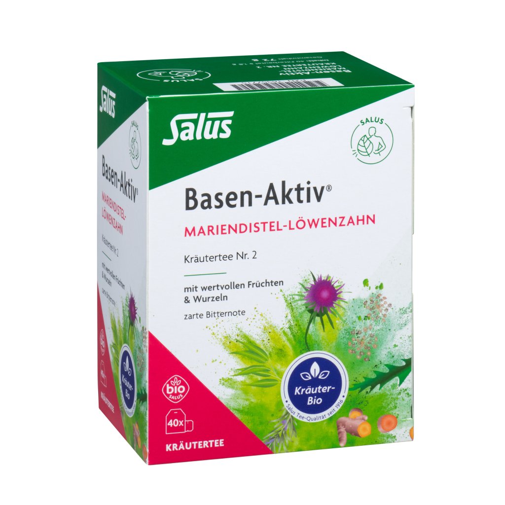 Basen-Aktiv ® Kräutertee Nr. 2 Mariendistel-Löwenzahn