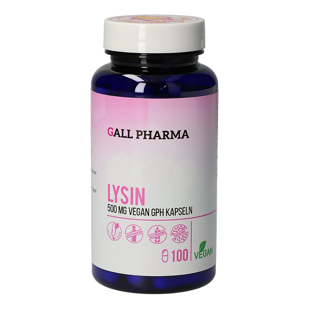 LYSIN 500 mg vegan GPH Kapseln