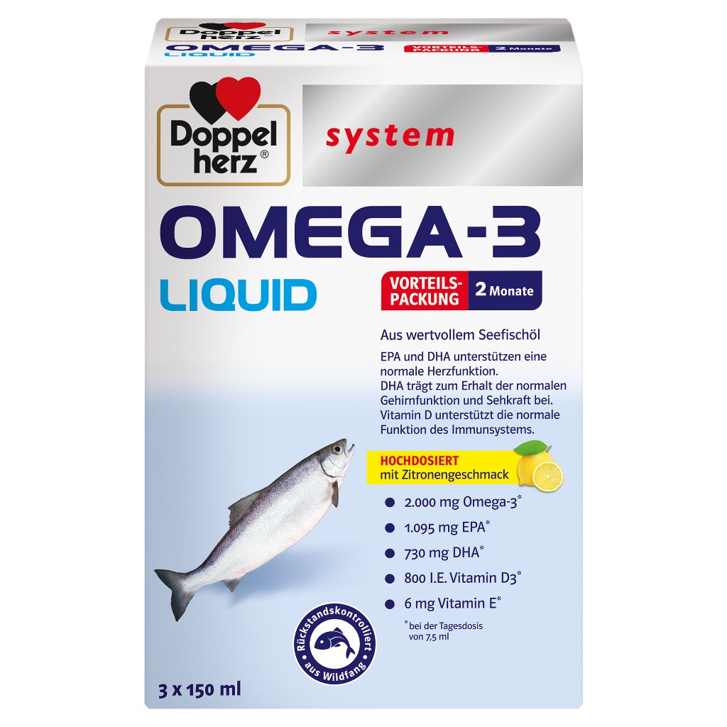 Doppelherz system Omega-3 Liquid