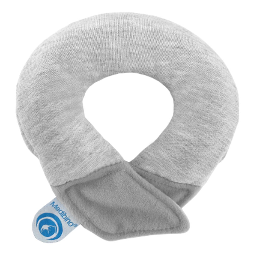 MEDIBINO Der Baby Kopfschutz Sweat grau