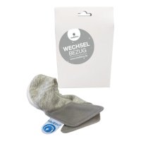 MEDIBINO Kopfschutz Bezug einzeln grau sweat