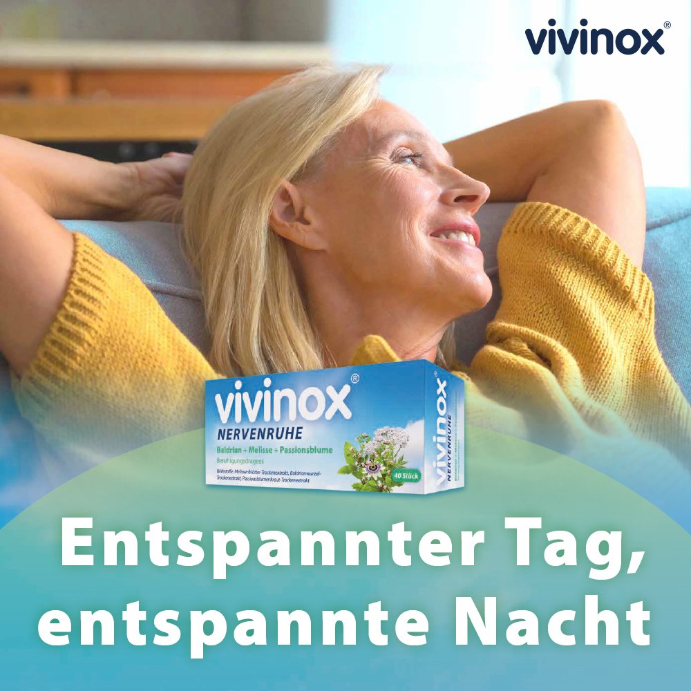 VIVINOX Nervenruhe Baldr.+Mel.+Passion.Beruh.Drag.