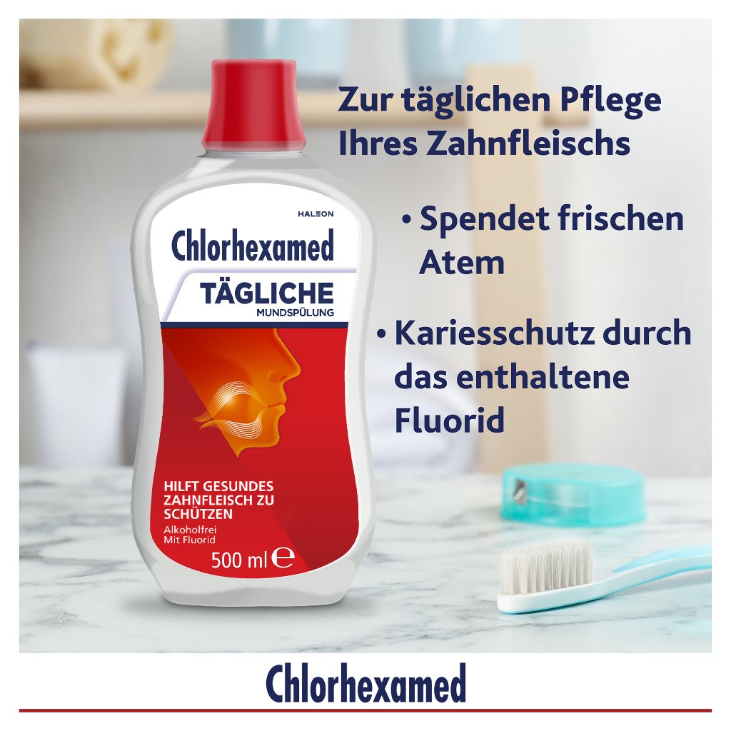 CHLORHEXAMED tägliche Mundspülung 0,06%