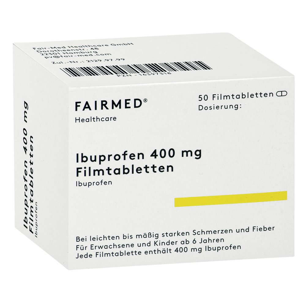 IBUPROFEN 400 mg Filmtabletten