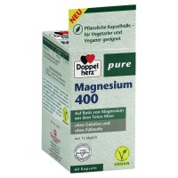 DOPPELHERZ Magnesium 400 pure Kapseln