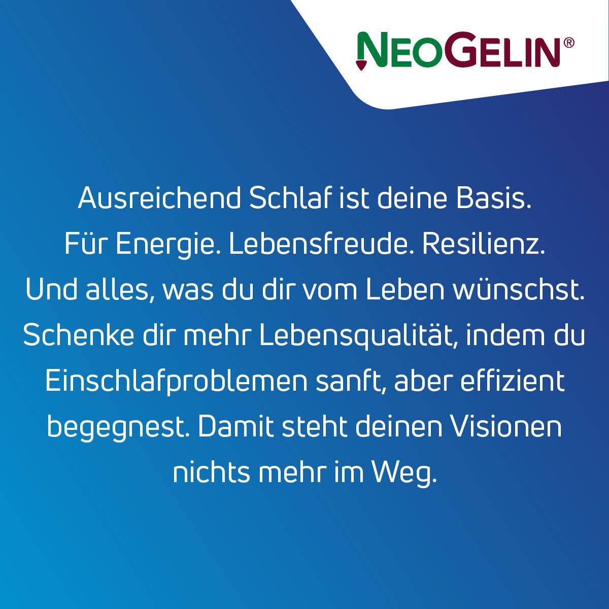 NEOGELIN Einschlaf-Wohl Kautabletten
