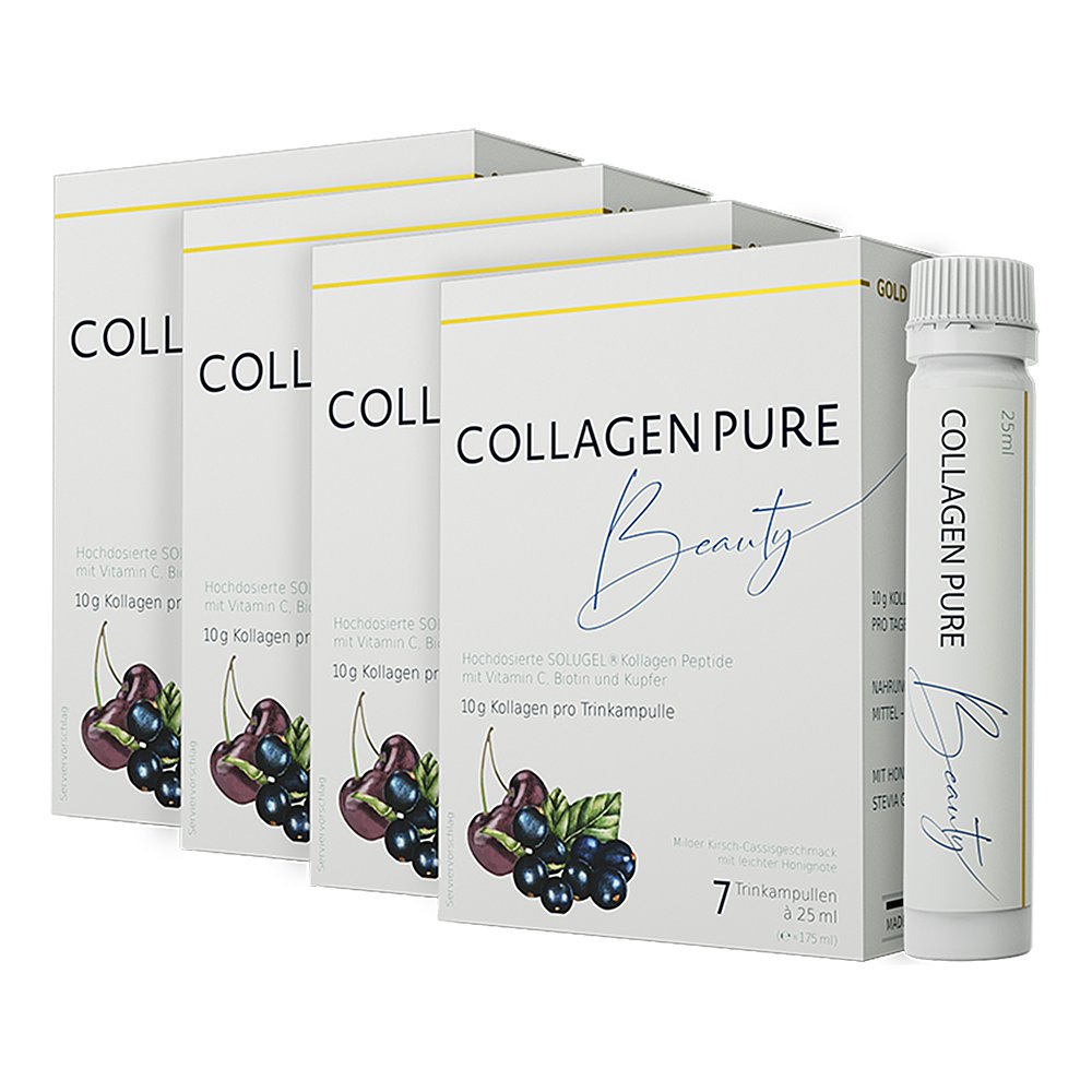 COLLAGEN PURE Beauty 10 g Kollagen hochdos.Gold